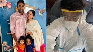 Cricketers have a hard life and equally hard it is for their family, especially wives. Ashwin Ipl No Kissing R Ashwin Leaves For Ipl 2020 Daughters Give Adorable Flight Safety Tips Watch Cricket News