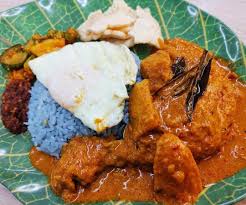 Nasi lemak merupakan makanan no 1 paling popular di malaysia. Kampung Kia Blue Pea Nasi Lemak Foodgowhere