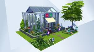 Check Out This Room In The Sims 4 Gallery This Is A Large Greenhouse With Regular Size Walls That Can Be Placed Sims 4 House Design Sims House Design Sims 4