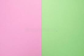The best alternative is to place the colors next to each other, such as in a painting or interior design. Pink And Green Pastel Paper Geometric Layout Stock Photo Image Of Cardboard Overhead 173738310