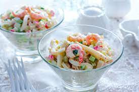 Салат креветки кальмары крабовые палочки рецепт с фото пошагово - 1000.menu