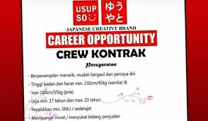 Check spelling or type a new query. Lowongan Kerja Usupso Penempatan Roxy Square Jember Loker Sekitarku