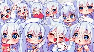 Twitch Bits To Usd Video Commission Stelluu Emotes By Hyanna Natsu On Deviantart In 2020 Artist Digital Artist Anime