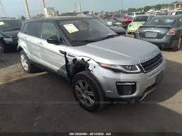 Clean Title 2016 Land Rover Range Rover Evoque 2 0l For Sale In Indianapolis In 28250464 Sca
