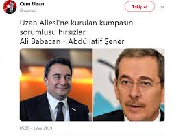 Kıymetli cem, i̇lk tecrübende podyuma çıkma başarısı gösterdiğin için seni tebrik ediyorum. Siyasete Donmeye Hazirlanan Cem Uzan Babacan I Hedef Aldi