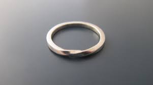 Unique Wedding Band Unisex Ring Minimal Ring Solid Gold Ring His Or Her Ring Thin Wedding Ring Wedding Band Mens Wedding Band Mobius By Accesorios Metal