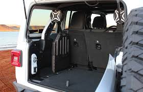 Being new of owning my first jeep tj (2006), i have the center console out and see that you can put a speaker in it but i don't see any speaker wires to hook onto it. Ssv Works Debuts New Jeep Audio System Accessories At 2019 Sema Show Twice