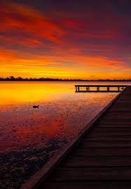 Coiour My World Wendouree Lake Sunset In Ballarat Victoria Daniel Sallai Lake Sunset Sunset Photo