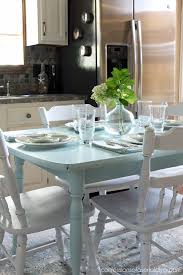 how to paint a laminate kitchen table