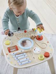 table d eveil musical jouet table d activite salopette jupe
