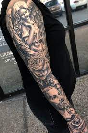 pin de alejo ayala em tatuagens masculinas tatuagem ombro masculina tatuagem de anjo no braco tatuagem braco