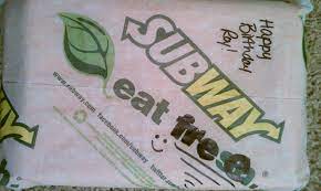 Wrap A Subway Gift Card In Sandwich Wrapper Paper Cute Way To Package It Up And Instead Of Eat Fresh It S Eat Free Because It Subway Gift Card Gifts Subway