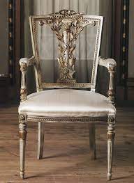 White and gold antique furniture. Chairs Accent Chairs And Occasional Chairs Inviting Home Collection Italian Chair Antique Chairs Furniture