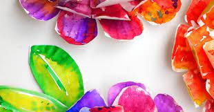 Check spelling or type a new query. Hyper Colorful Painted Paper Plate Flowers Pink Stripey Socks