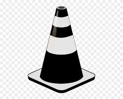 Tagged under road, royaltyfree, street, traffic light, traffic sign. Cone Clipart Traffic Cone Black And White Free Transparent Png Clipart Images Download