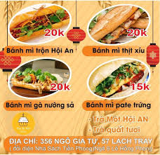 Bánh mì tươi salito vị cốm; Banh Mi Trá»™n Há»™i An