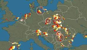 Radar burz dla łowców burz ! Strefa Burz Juz Nad Polska Sprawdz Gdzie Jest Burza