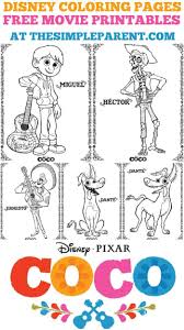 Just print them out for your next disney party! Free Disney Coloring Pages Featuring Disney Pixar S Coco The Simple Parent