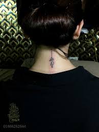 Hình xăm quyến rũ cho nữ ở gáy. Ghim Tren Tattoo For Girl Hinh XÄƒm Cho Ná»¯