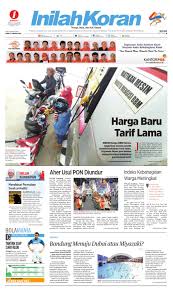 Lantas, jam berapa sebaiknya seseorang berjemur dan apa. Harga Baru Tarif Lama By Inilah Koran Issuu