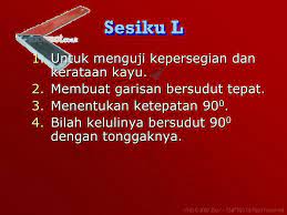 L elbows ruler, sesiku l fungsi, sesiku l english, sesiku l function. 2 4 Alatan Tangan Dan Mesin Ppt Download