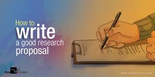 How To Write A Good Research Proposal