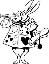Alice In Wonderland Clip Art Black And White Rabbit From Alice In Wonderland Clip Art Alice In Wonderland Rabbit White Rabbit Alice In Wonderland Alice And Wonderland Quotes