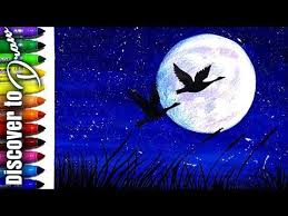 How To Draw Moonlight Scenery For Kids Simple Watercolor Painting Tutorial Youtube Watercolor Paintings Easy Painting Tutorial Landscape Drawing Easy See more ideas about moonlight, moonlight drawn by clouds, bo gum. how to draw moonlight scenery for