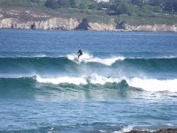 Camping 5 étoiles en bretagne sud à fouesnant. Campsite France Brittany Beach á La Plage De Goulien Finistere Crozon Peninsula