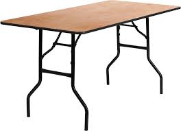 30 X 60 Rectangular Wood Folding Banquet Table W Clear Coated Finished Top Flash Furniture Yt Wtft30x60 In 2020 Wood Folding Table Flash Furniture Folding Table