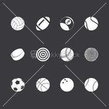 Sports Icons White Series Eps10 Sport Icon Icon Set Vector Icons
