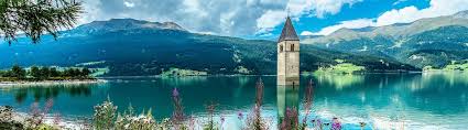 Alto adige, svuotato il lago di resia: Die Versunkene Stadt Im Reschensee Holidayguru Ch