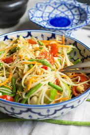 thai papaya salat madame cuisine rezept sushifotos papaya salad cuisine recipes healthy recipes easy snacks