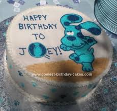 Check spelling or type a new query. Cute Homemade Blues Clues Birthday Cake