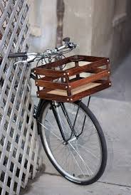 Schoner Fahrradkorb Aus Holz Fahrradkorb Fahrrad Cooles Fahrradzubehor