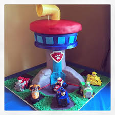 Paw Patrol Birthday Ideas For 3 Year Old Boy Paw Patrol Look Out Tower Cake Paw Patrol Birthday Cake Paw Patrol Cake Paw Patrol Birthday Party
