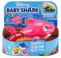 It's baby shark bath time! Zuru Robo Alive Junior Baby Shark Sing Swim Bath Toy 3 Pcs In Set New In Box 193052010810 Ebay