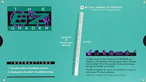 grading calculator e z grader teachers aid scoring chart