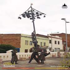 Un palo grueso (viga) de 10 a 15 m, manteca o grasa, cuerda, varios premios. Cuenca Ecuador Palo Encebado Juego Tradicional Que Se Facebook