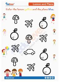 Colour Objects Ukg Worksheet In 2020 Color Worksheets Mathematics Worksheets Worksheets For Kids