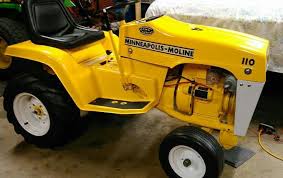 Minneapolis Moline 110 Tractors Minneapolis Moline Lawn Tractor