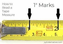 To start taking a measurement, grab the zero end and line it up with the start of the object or. How To Read A Tape Measure Simple Tutorial Free Cheat Sheet Joyful Derivatives