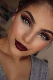 Wedding Nails Burgundy Makeup Looks 23 Trendy Ideas Burgundy Makeup Look Wedding Makeup For Brown Eyes Burgundy Makeup