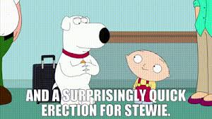 Share the best gifs now >>>. Yarn And A Surprisingly Quick Erection For Stewie Family Guy 1999 S13e15 Comedy Video Gifs By Quotes 6df1df2b ç´—