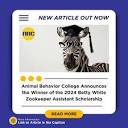 Animal Behavior College | Congratulations to our Zookeeper ...