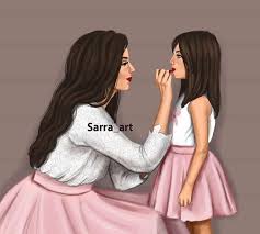 Check out our mother son daughter drawing selection for the very best in unique or custom, handmade pieces from our shops. 35 Mother Daughter Art Ideas In 2021 Mother Daughter Art Mother Daughter Daughter