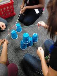This activity encourages team work within the group and promotes creative thinking in the this activity is great as an icebreaker especially for a group of kids who don't know each other as much. 44 Classroom Team Building Activities Ideas Classroom Team Building Team Building Activities