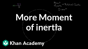 More On Moment Of Inertia Video Khan Academy