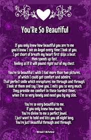 You Re So Beautiful Poems For Her She S Pretty Best Poetry