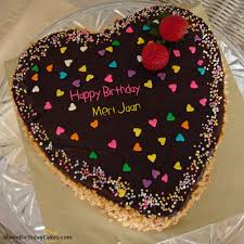 Jaan Birthday Wishes For Wife With Love Hd I Have Written Meri Jaan Name On Cakes And Wishes On This Birthday Wish And It Is Amazing Frien Birthday Cake For Husband Cake For Husband Happy Birthday Cakes